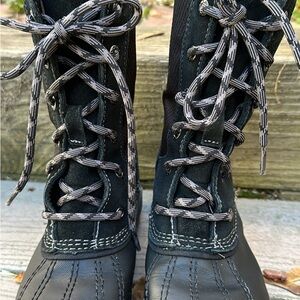 L.L. Bean Kids Black Rain & Snow Boots